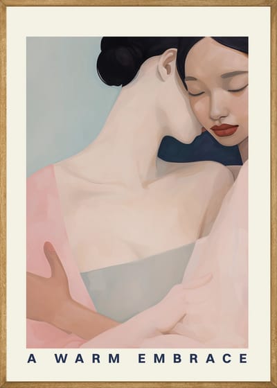 A Warm Embrace Poster - 50x70 cm