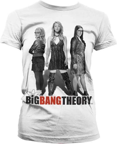 The Big Bang Theory Dames Tshirt -S- Big Bang Girl Power Wit