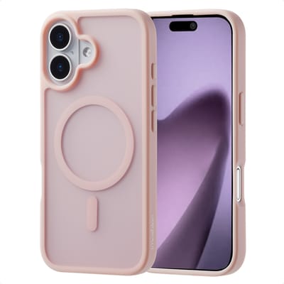 imoshion Hoesje - Geschikt voor iPhone 17 - Color Guard Backcover geschikt voor MagSafe - Lichtroze