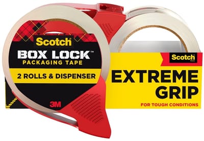 Sterke Verpakkingstape voor Verzenddozen - 2 Rollen met Dispenser - Extreem Sterke Kleefkracht
