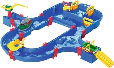 RFWR® SuperSet Waterbaan voor Kinderen - 41-delig Speelgoed voor Buiten, 105x115cm, Geschikt voor Kinderen vanaf 3 Jaar