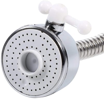 Dailygoody - Flexibele Kraan Sproeier - Draaibare Waterbesparende Kraan - 360 Graden Draaibaar - Ideaal voor Keuken - Roestvrij Staal - Geschikt voor