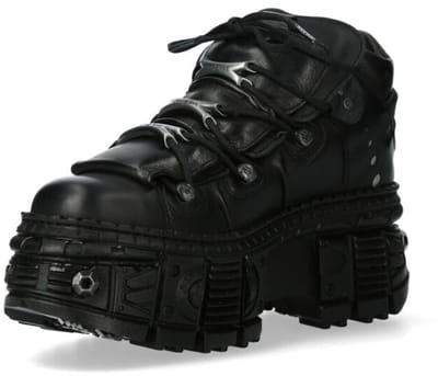 New Rock - Gothic Laars - M-WALL106-S25 - EU36 tot EU46 - zwart
