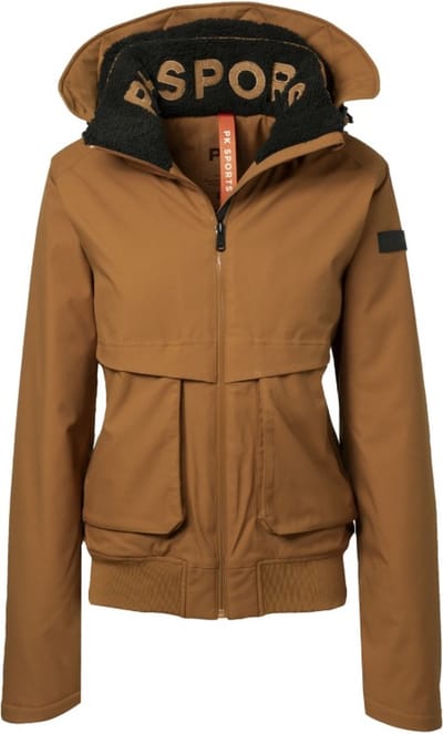 PK International - Winterjas - Dames - Waterdicht - Winddicht - Capuchon - Phantom - Almond - 158