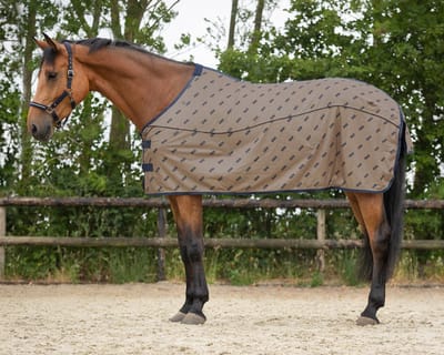QHP Vliegendeken Summer focus - maat 125/165 - taupe