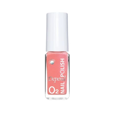 Depend cosmetic | Nagellak | O2 | Nailpolish | Koraal/zalm met shimmer| 833| 5 ML