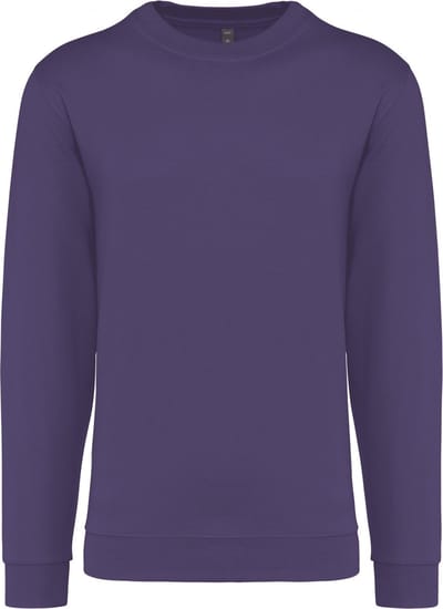 Sweater 'Crew Neck Sweatshirt' Kariban Collectie Basic+ maat XS Purple