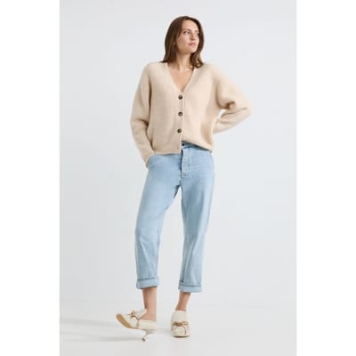Josephine & Co Annabella Cardigan Sand Maat: XL | Cardigans Outlet | Dames | Beige