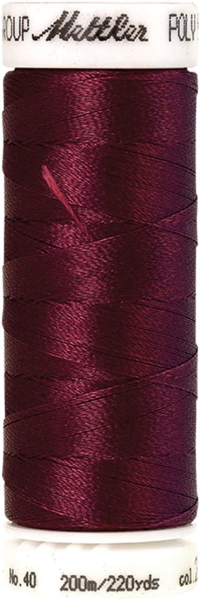 Mettler borduurgaren - Paars - Nr 2222 - Polysheen - 200 meter