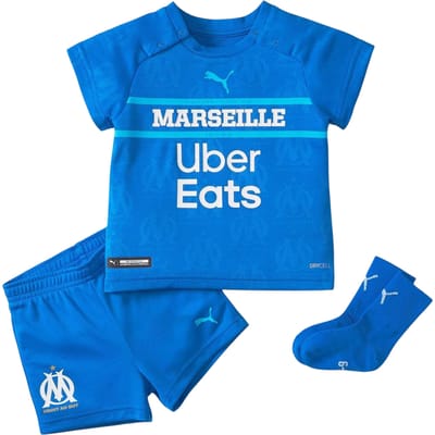 Puma Baby Olympique De Marseille FC Top & Broek Set (Blauw)