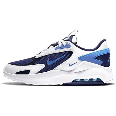 Baskets Nike Air Max Bolt GS Bleu Vide Enfant Bleu Signal Blanc CW1626-400 38 white