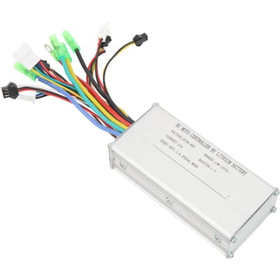 Fiets Lithium Conversie Controller Kit 22A Controller M5 Displaypaneel Duimgas Trapondersteuning black