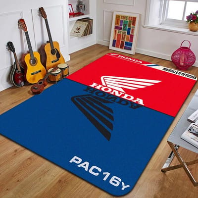H-Honda tapijt bedrukt mode yogamat antislip tapijt slaapkamerdecoratie buitentapijt slaapkamer verjaardagscadeau 160*200cm