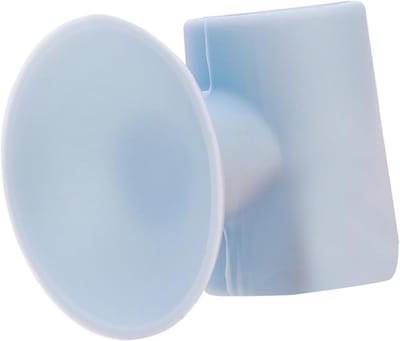 Dailygoods - 2 Stuks Siliconen Deurstoppers - Zuignap Stopper voor Deurknop en Muurbeschermer