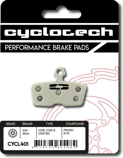 Prodisc Elite Remblokken voor Sram Code R, Code RSC en Sram Guide RE