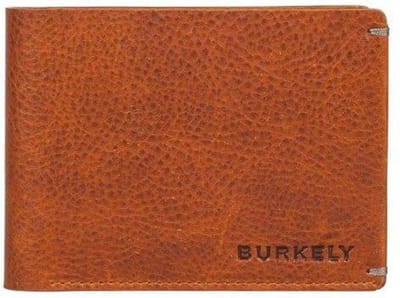 BURKELY Antique Avery Leren Billfold Low CC - Cognac