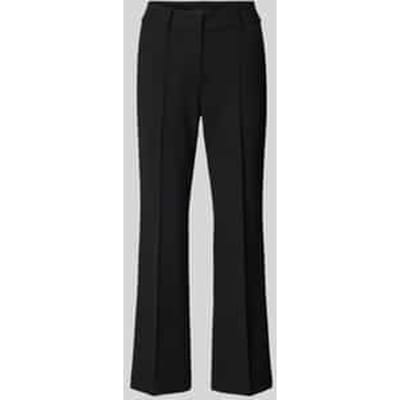 Flared fit stoffen broek met viscose Model 'Farah'