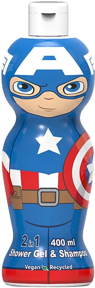 2-in-1 Gel en Shampoo Air-Val American Captain (400 ml)