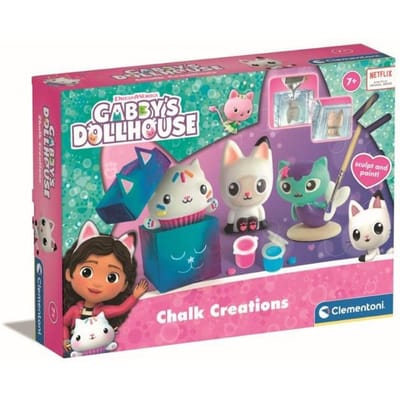 Clementoni Gabby's Poppenhuis - Multi-activiteiten Box (beeldhouwwerk, schilderijen...) - Vanaf 7 jaar
