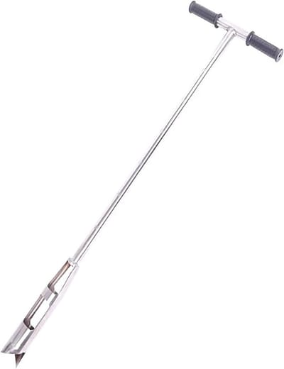 Bodemmonstersonde - Grondtester Bodemtester - Bodem Analyse - Roestvrij Staal 304 - 102 cm - Zilver