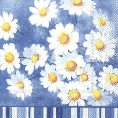 servetten AGNETHA blauw