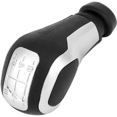 Auto Modificatie 5-traps Versnellingspookknop Hoofd voor Peugeot 106 206 206CC 207 307 407 white