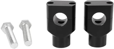Dailygoods - MASO Universeel toepasbaar op motorfiets 1" 25mm stuur, motorfiets stuur stijger klem, geschikt voor 25mm (1") handbar