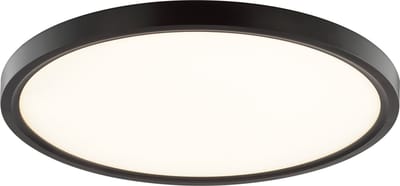 Brilliant Galo - Plafondlamp - ø 40 - LED 26W - 3000K - 3000lm - Sensor - Wit/Zwart