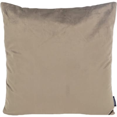 Velvet Taupe Kussenhoes | Fluweel - Polyester | 45 x 45 cm | Taupe - Bruin