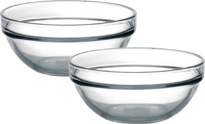 Luminarc Schaaltjes/kommetjes - set van 12x - glas - D10 x H5 cm - snack of dessert schaaltjes