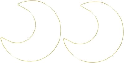 Dromenvanger Hoepels - Macramé Ringen - DIY Knutselen - Stevig IJzer - 25 x 22 cm - Goud