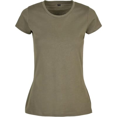 Dames-T-shirt Build Your Brand Basic