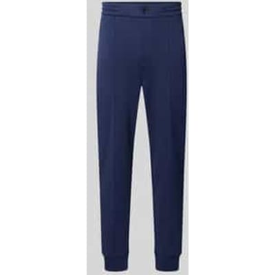 Loose fit sweatbroek met gestikt logo model 'MESH FACE'