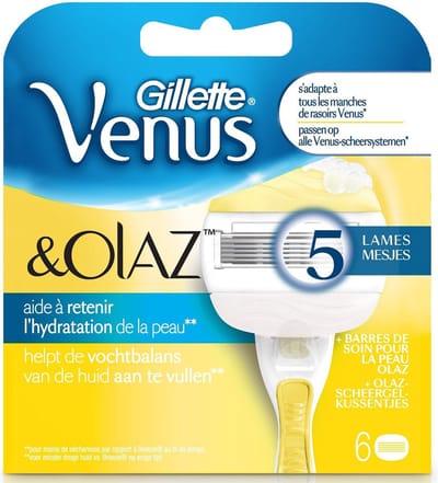 Venus & Olaz 6 stuks scheermesjes RF