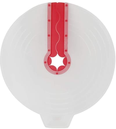 Allecto - Anti-plash deksel - Keuken gereedschap - 34 cm - Morsvrij koken - Eieren koken zonder rommel - Geschikt voor vaatwasser