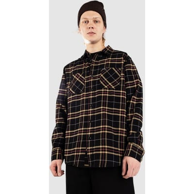 Volcom Netastone Flannel Shirt zwart