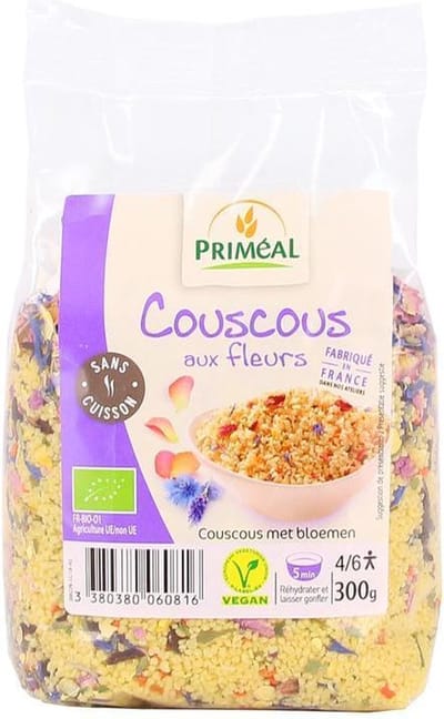 Primeal Couscous met bloemen 300 gram