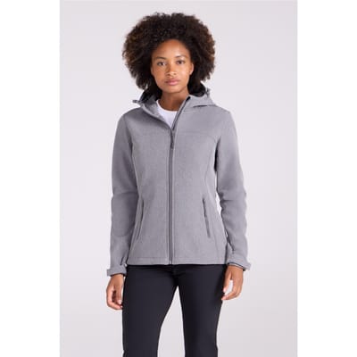 Mountain Warehouse Dames/Dames Exodus waterafstotend softshell jack (Donkergrijs)