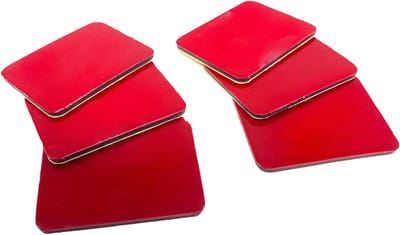 Dubbelzijdige zelfklevende pads voor actiecamera's en dashcams - vervangingsset van 10 stuks voor optimale bevestiging en gebruiksgemak