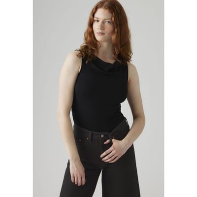 Levi's Clea Cowl Top Black Taglia: S | Canottiere Outlet | Donna | Nero