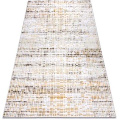 Kleden Rugsx Tapijt ACRYL DIZAYN 124/7058 Geel 80x300 cm