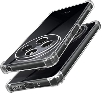 Mayaxess, Hoesje voor Xiaomi Redmi 14C Schokbestendig en Krasbescherming, Transparant