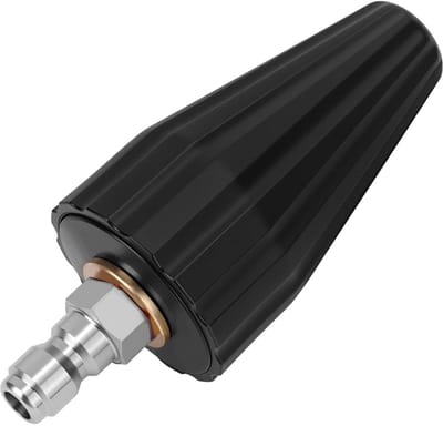 Dailygoods- Roterende Turbo-Pijp - Turbo Spuitmond - Spuitmondjes Set - Hogedrukreiniger - Oscillerende Waterstraal - 3600 psi Vermogen