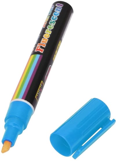 Allecto - Marker Pen - 8 Kleuren - Ideaal voor Bijenteelt - Blauw - Geschikt voor Bijenhouders - Plastic Queen Marker Pen - Perfect voor Nauwkeur