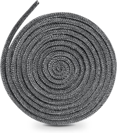 Oven Sealing Cord - 12 mm x 2.5 m - Verwarming Sealing Tape - Haard Sealing Tape - Vuurhaarden - Kachel Deuren