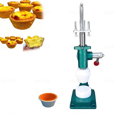 Taartvorm Machine - Deeg Pers Tool - Bakken Maken - Handmatige Hefboom - Diverse Maten - Zilver