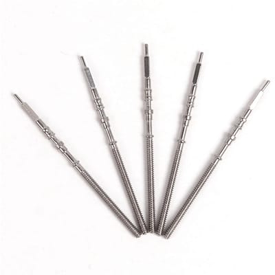 5 stuks Horloge Reparatie Uurwerk Adapter Metalen Horlogeketting Handvat Modificatie voor NH35 NH36 NH38 NH39 gray
