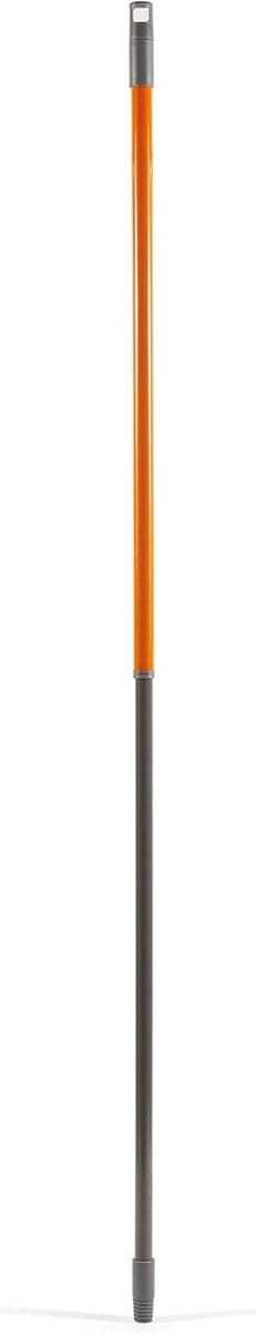 Telescoopsteel - Verstelbare steel - Schoonmaken huis - Verchroomd metaal - 130 cm - Zilver