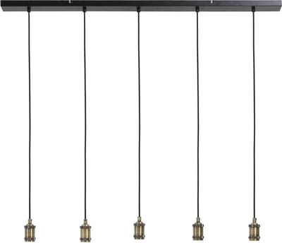Light & Living Madelin Hanglamp - Antiek Brons - 5L -120x17x120cm