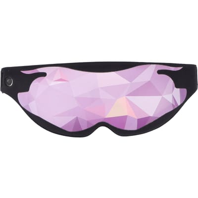 Elektrisch Verwarmd Oogmasker 3 Temperatuurstanden Verlicht Vermoeidheid Lichtdicht Verwarmend Oogkussen pink